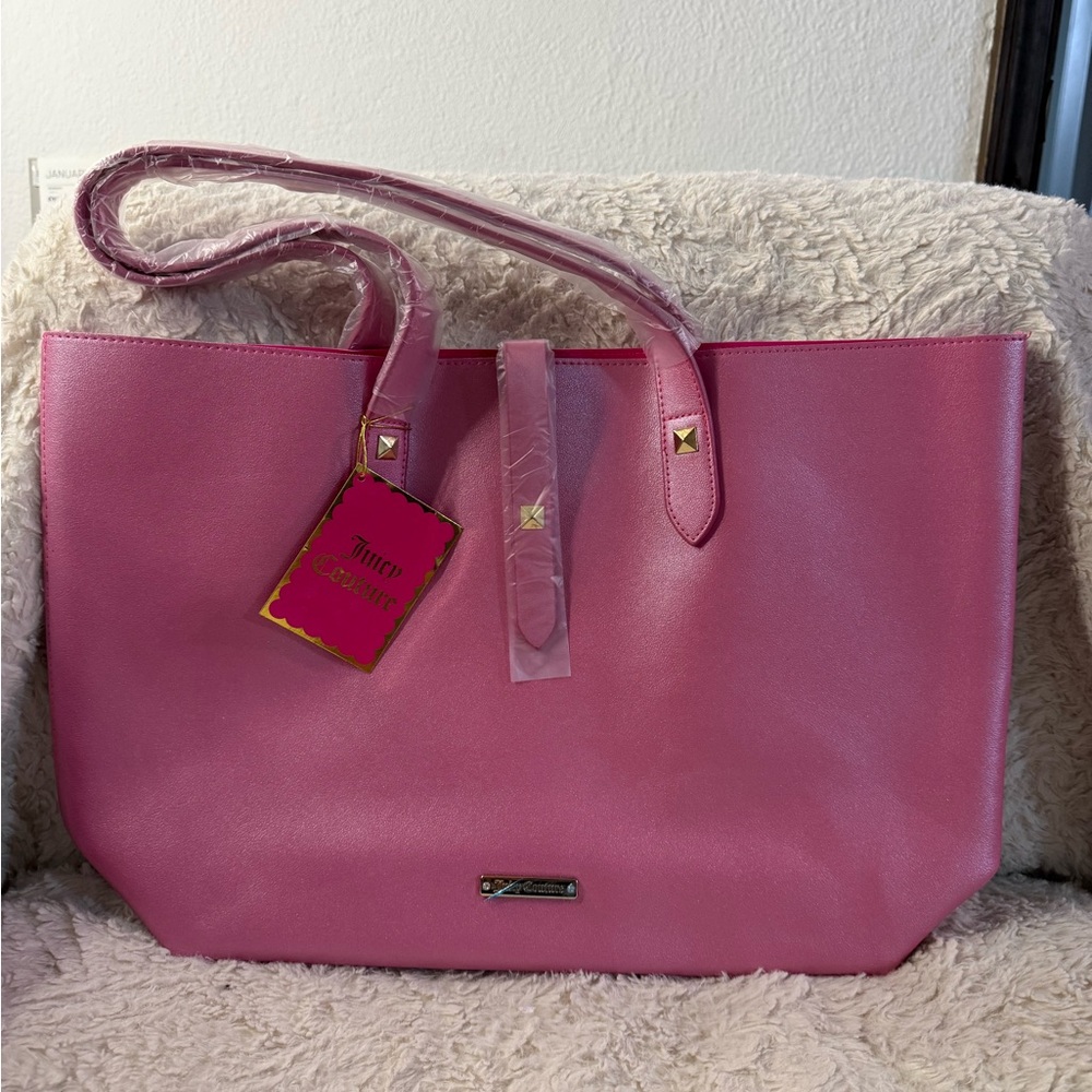 Juicy Couture Vibrant Pink Tote